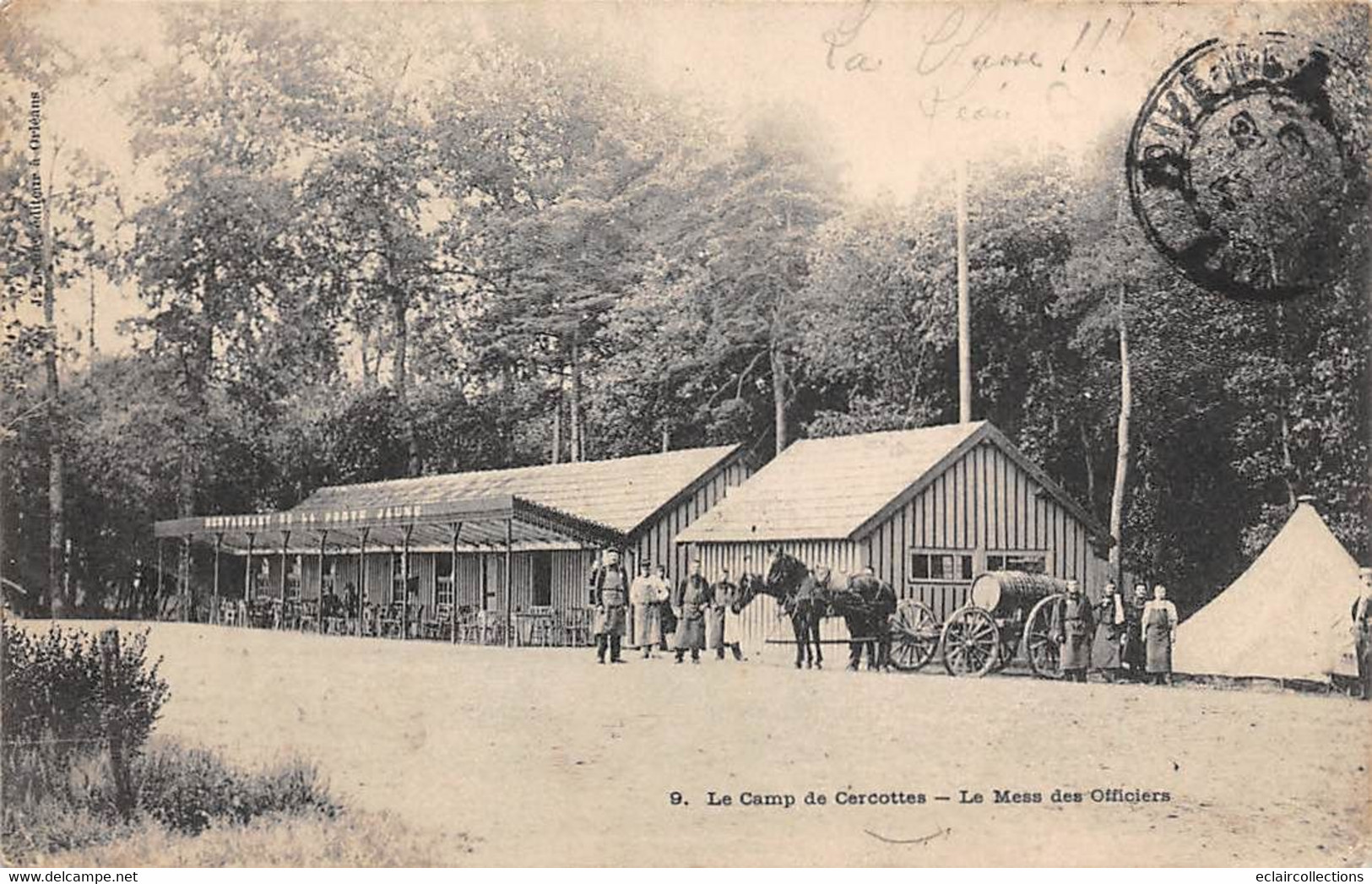 Camp De Cercottes         45     Le Mess Des Officiers           (voir Scan) - Sonstige & Ohne Zuordnung