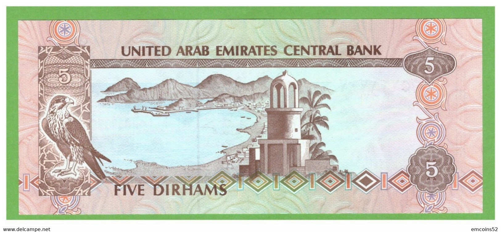 UNITED ARAB EMIRATES 5 DIRHAMS 1982  P-7  UNC - Emirats Arabes Unis