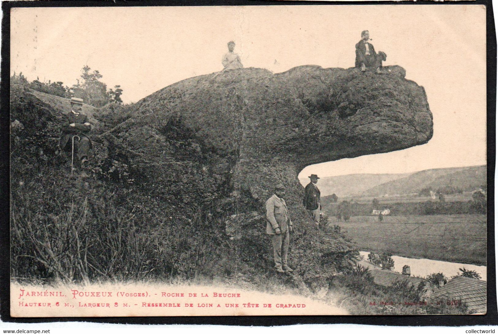 JARMENIL POUXEUX ROCHE DE LA BEUCHE - Pouxeux Eloyes