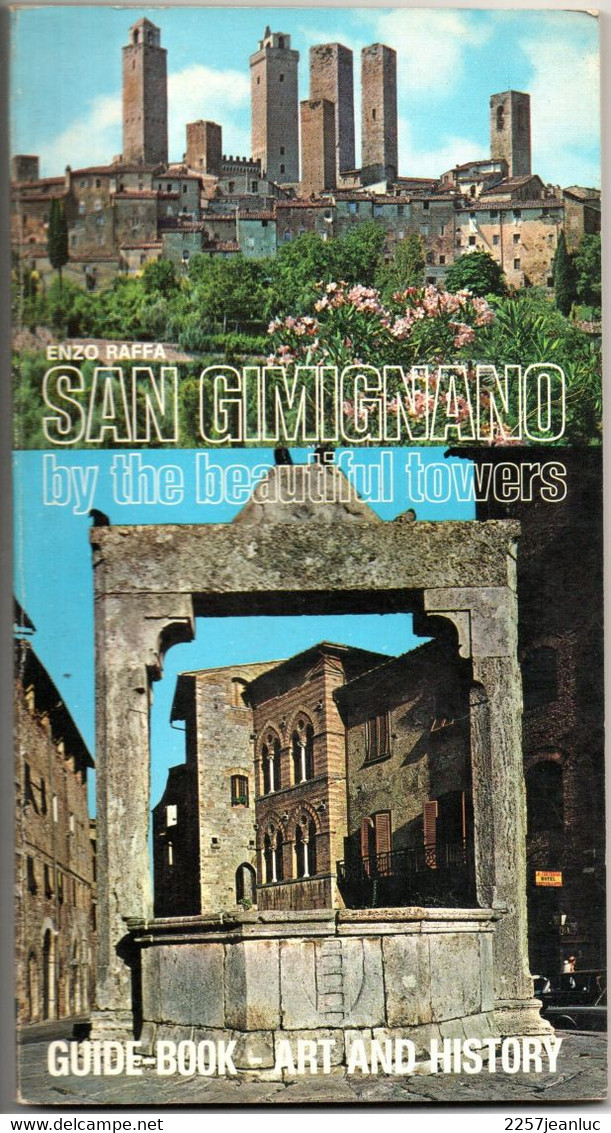 San Gimignano Guide Book Art And History (  Italie  1975 ) - Cultural