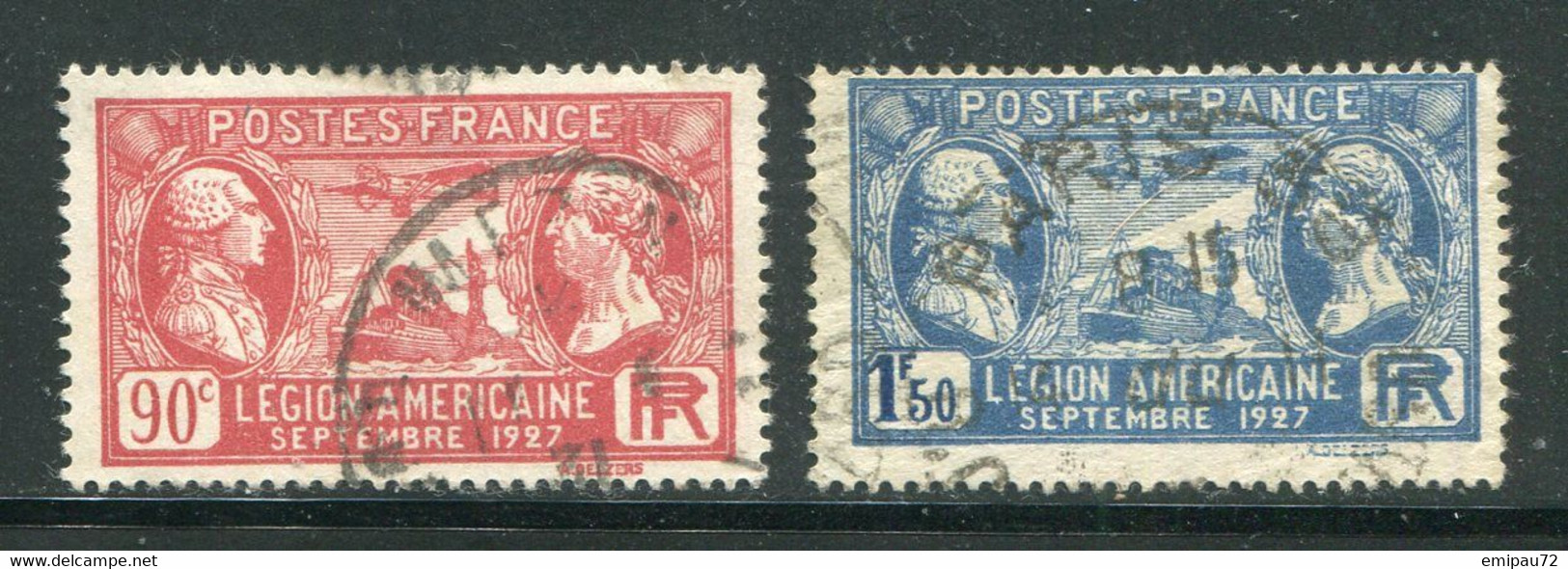 FRANCE-Y&T N°244 Et 245- Oblitérés - Used Stamps