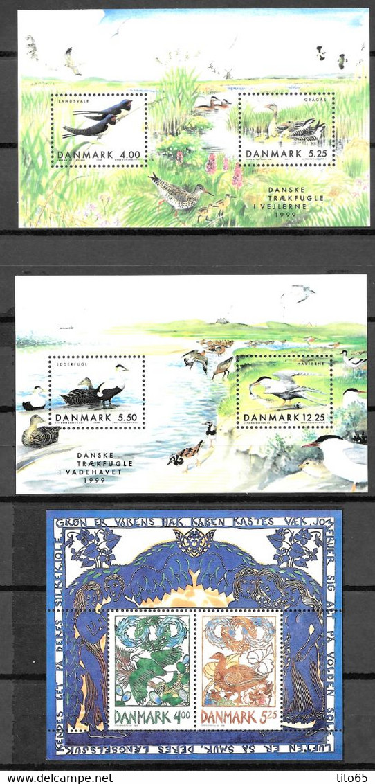 Denmark 1999           MNH**    Yearset  Yearbook - Années Complètes