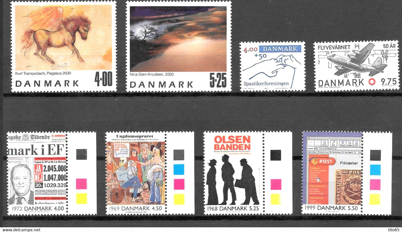 Denmark 2000           MNH**    Yearset  Yearbook - Ganze Jahrgänge