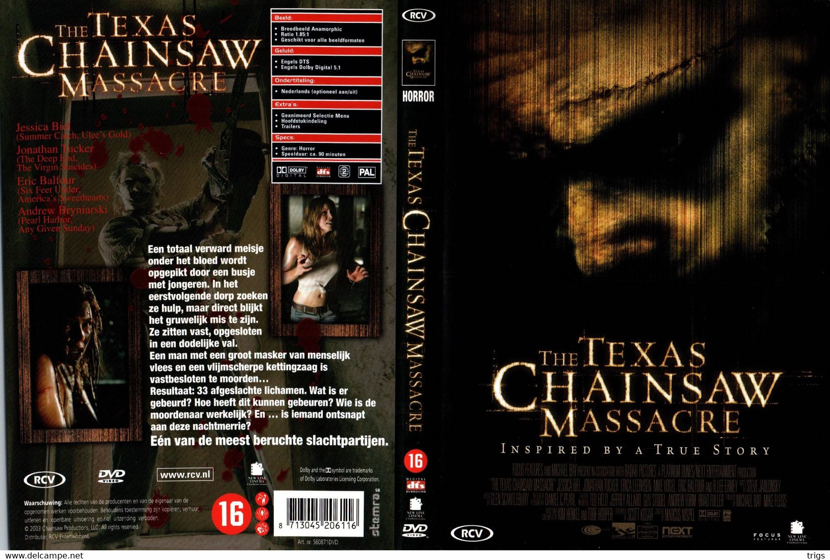 DVD - The Texas Chainsaw Massacre - Horreur