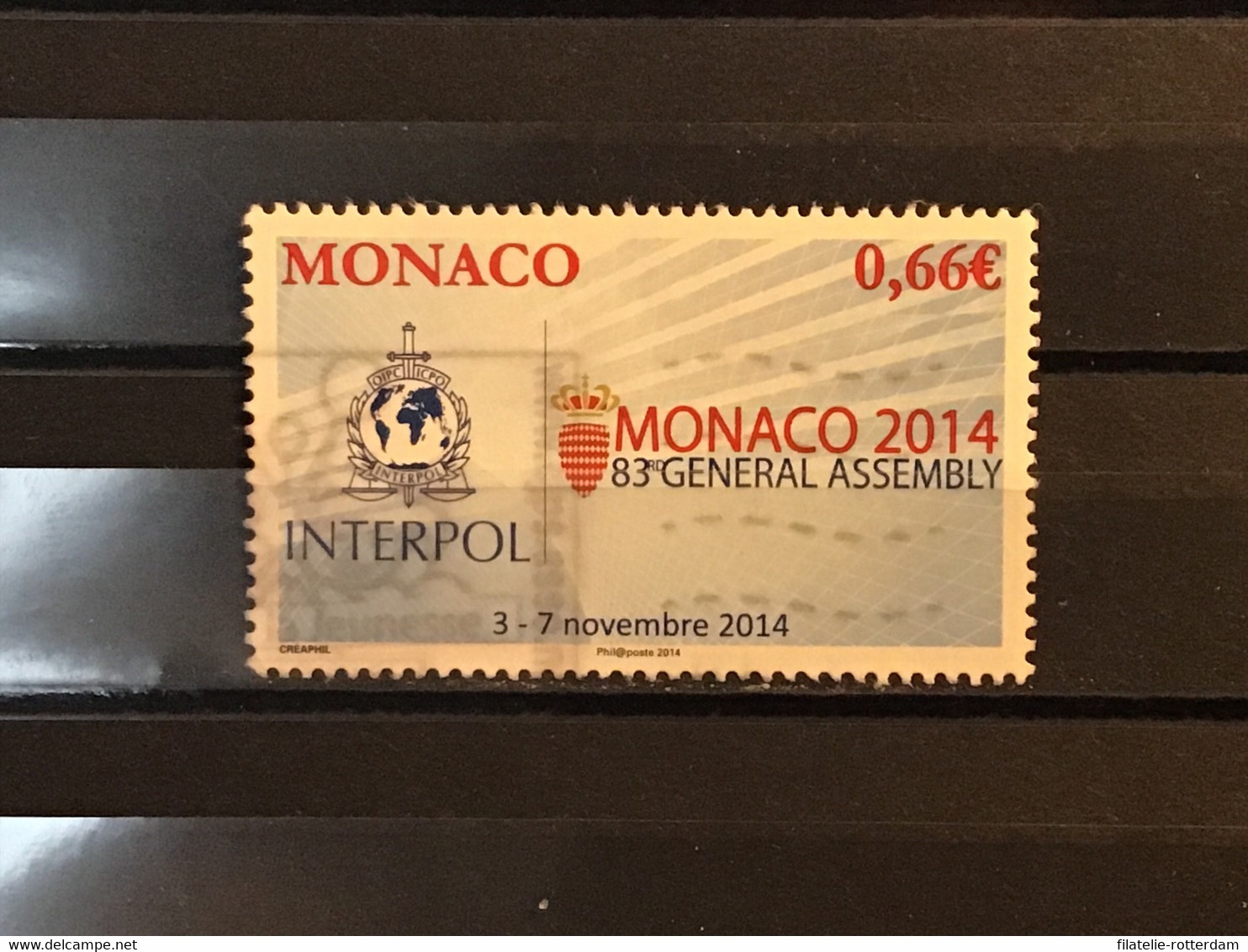 Monaco - Vergadering Interpol (0.66) 2014 - Gebraucht