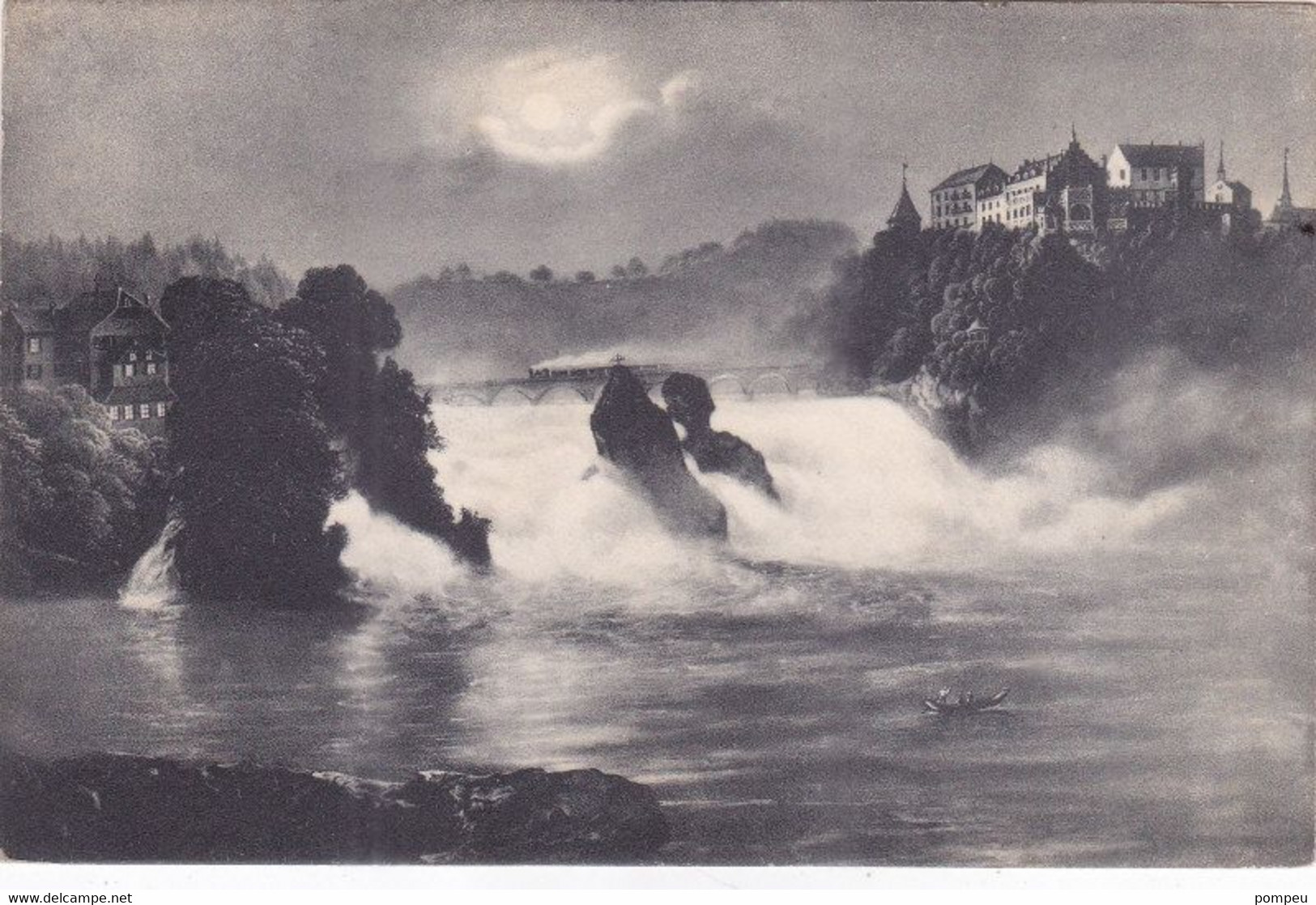 QR - Rheinfall Und Schloss Laufen  (neuf) - Laufen-Uhwiesen 