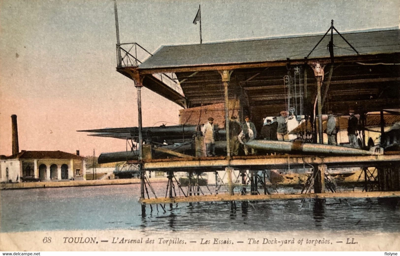 Toulon - L’arsenal Des Torpilles - Les Essais - Militaria Armement Militaires - Toulon