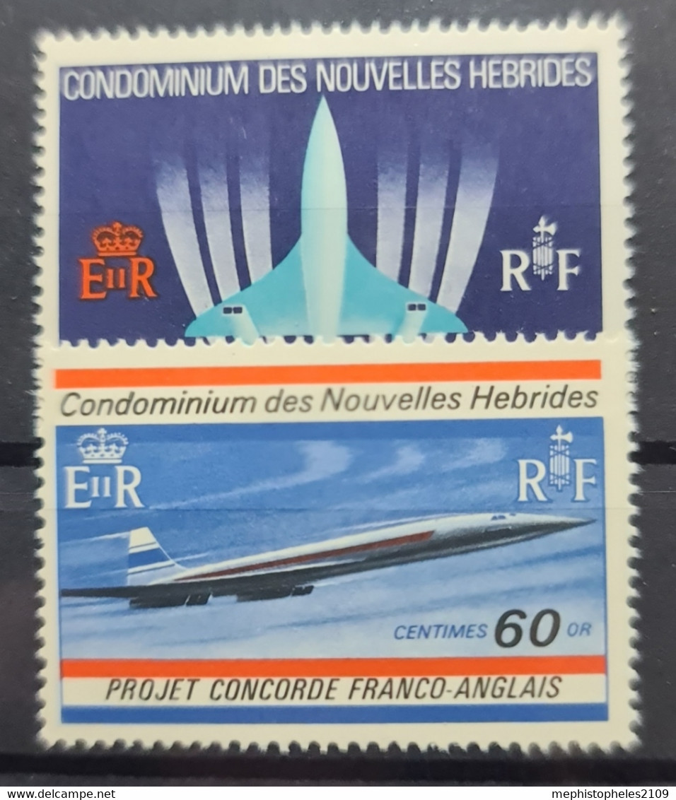 NOUVELLES HÉBRIDES 1968 - MLH - YT 276, 277 - Nuovi