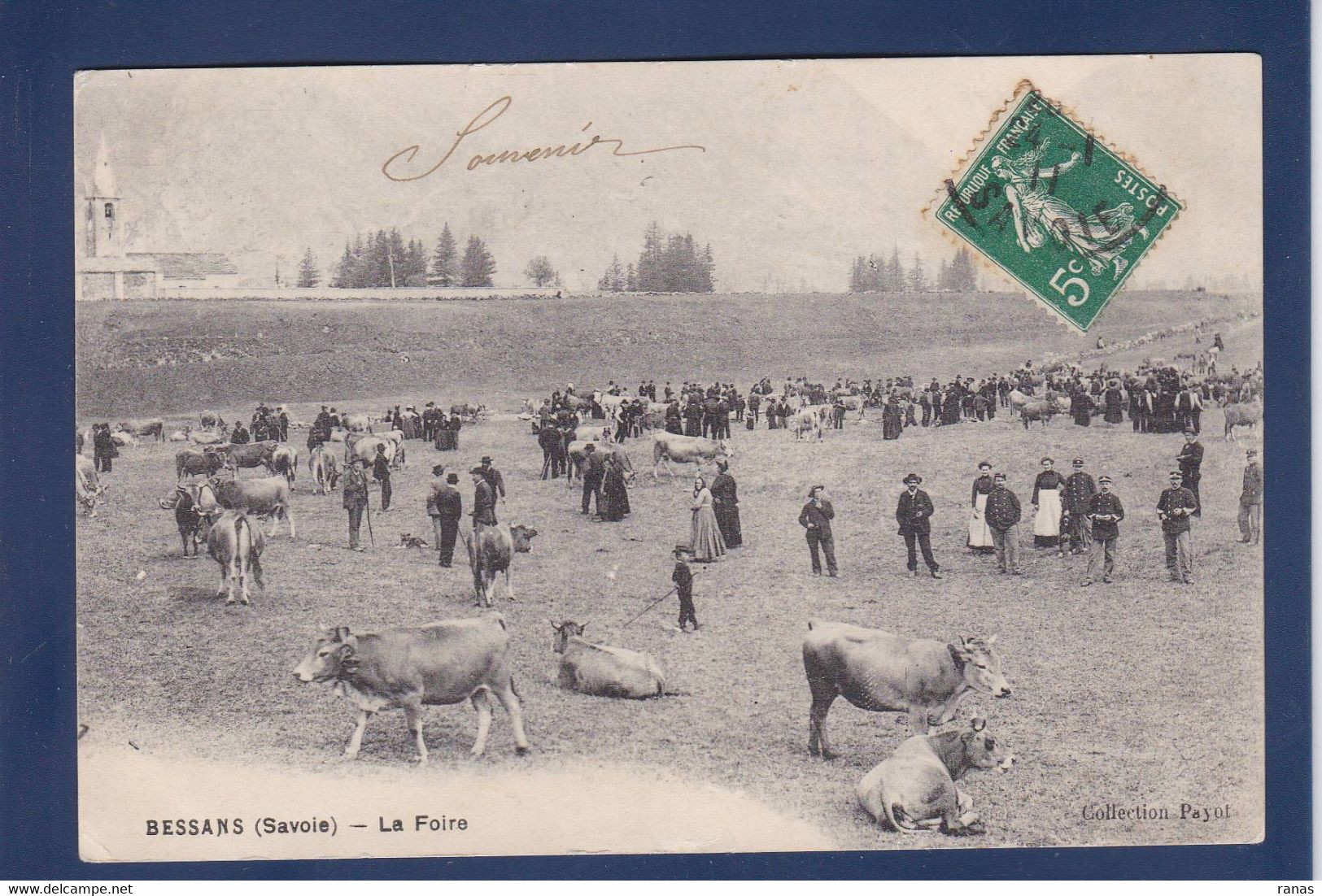 CPA [73] Savoie Bessans Circulé La Foire - Sonstige & Ohne Zuordnung