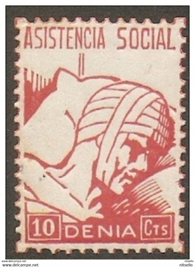 LOTE 2112  ///  (C190) DENIA  ASISTENCIA SOCIAL **MNH - Republikeinse Uitgaven