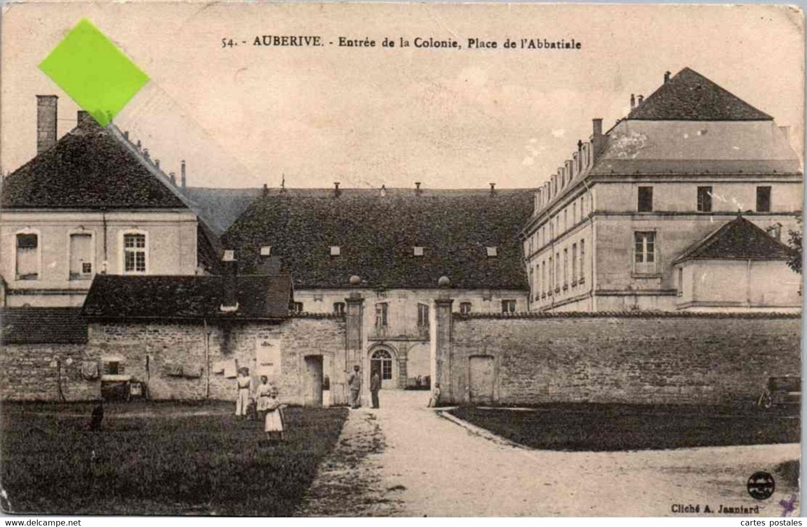 * AUBERIVE - Entrée De La Colonie - Place De L'abbatiale - Auberive
