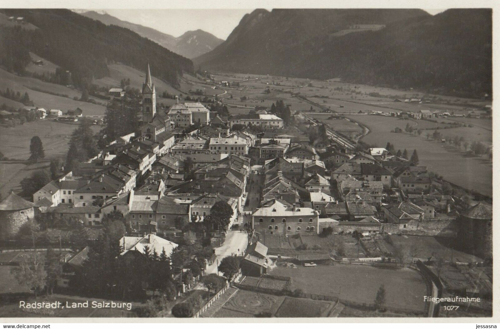 AK - RADSTADT - Fliegeraufnahme 1934 - Radstadt