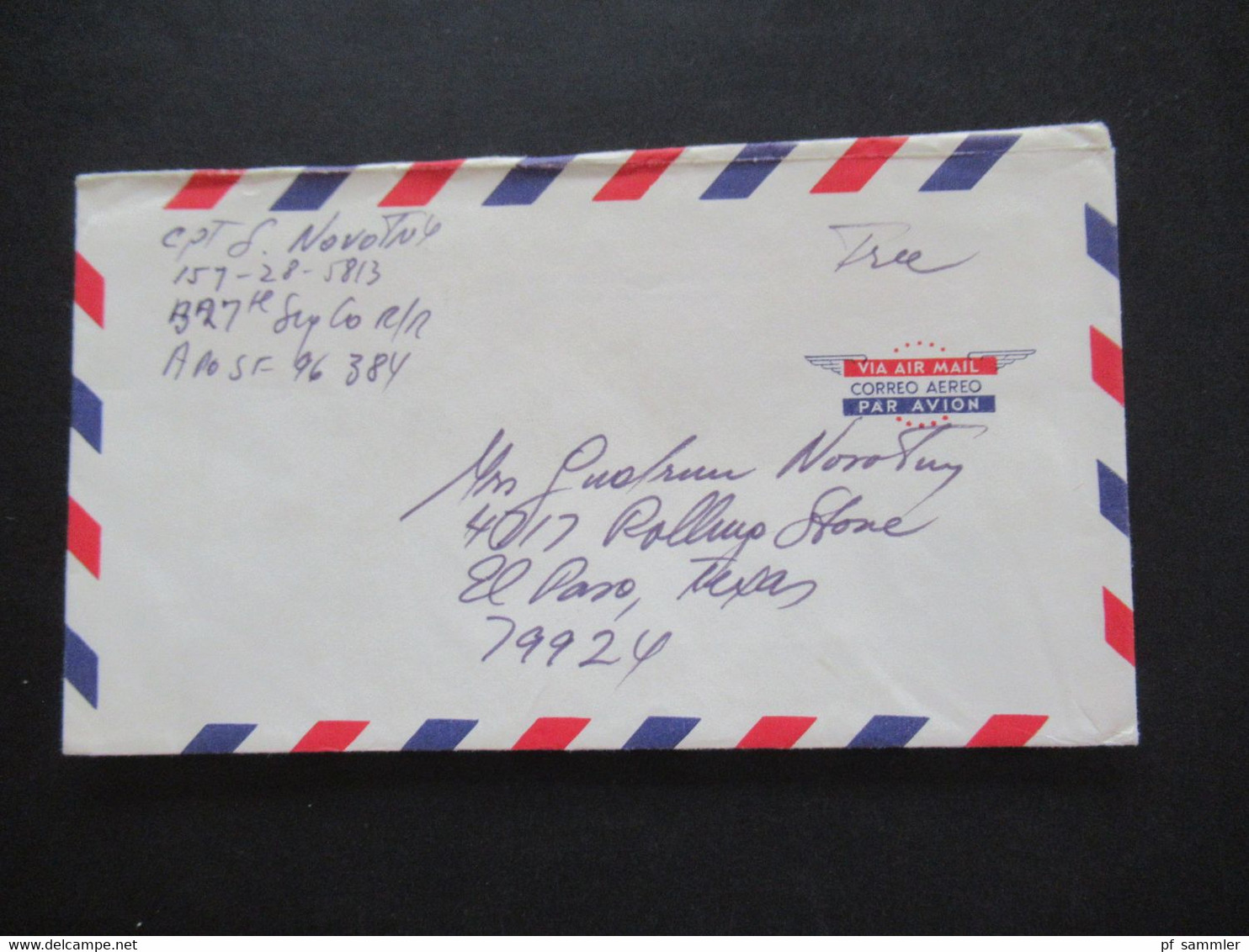 USA Feldpost / Field Post Vietnam War / Vietnam Krieg ?! insgesamt 70 Belege! APO SF 96225 / 96384 usw. Captain / Free