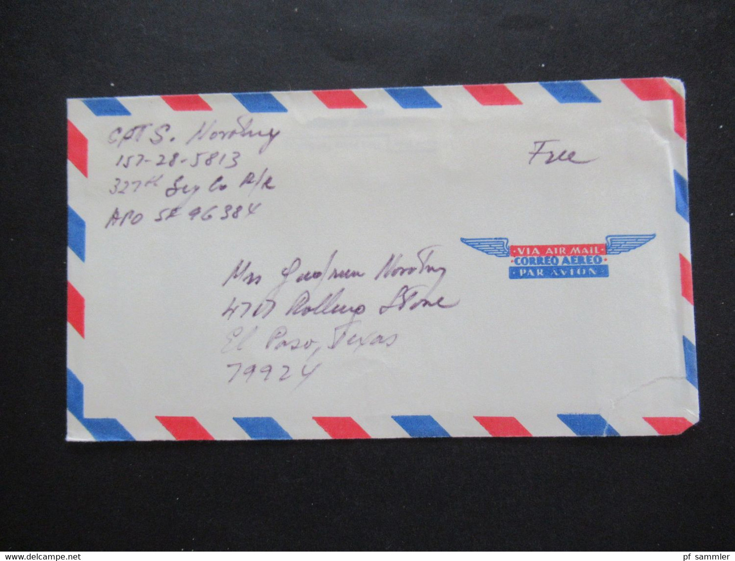 USA Feldpost / Field Post Vietnam War / Vietnam Krieg ?! insgesamt 70 Belege! APO SF 96225 / 96384 usw. Captain / Free