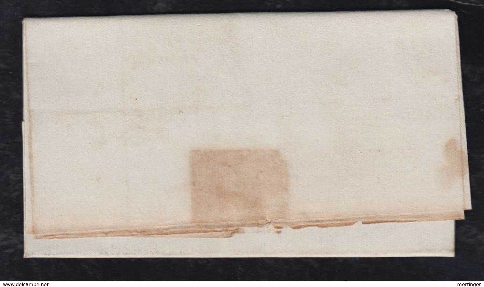 Brazil Brasil 1835 Offical Cover V.D. QUELUZ To OURO PRETO - Prefilatelia