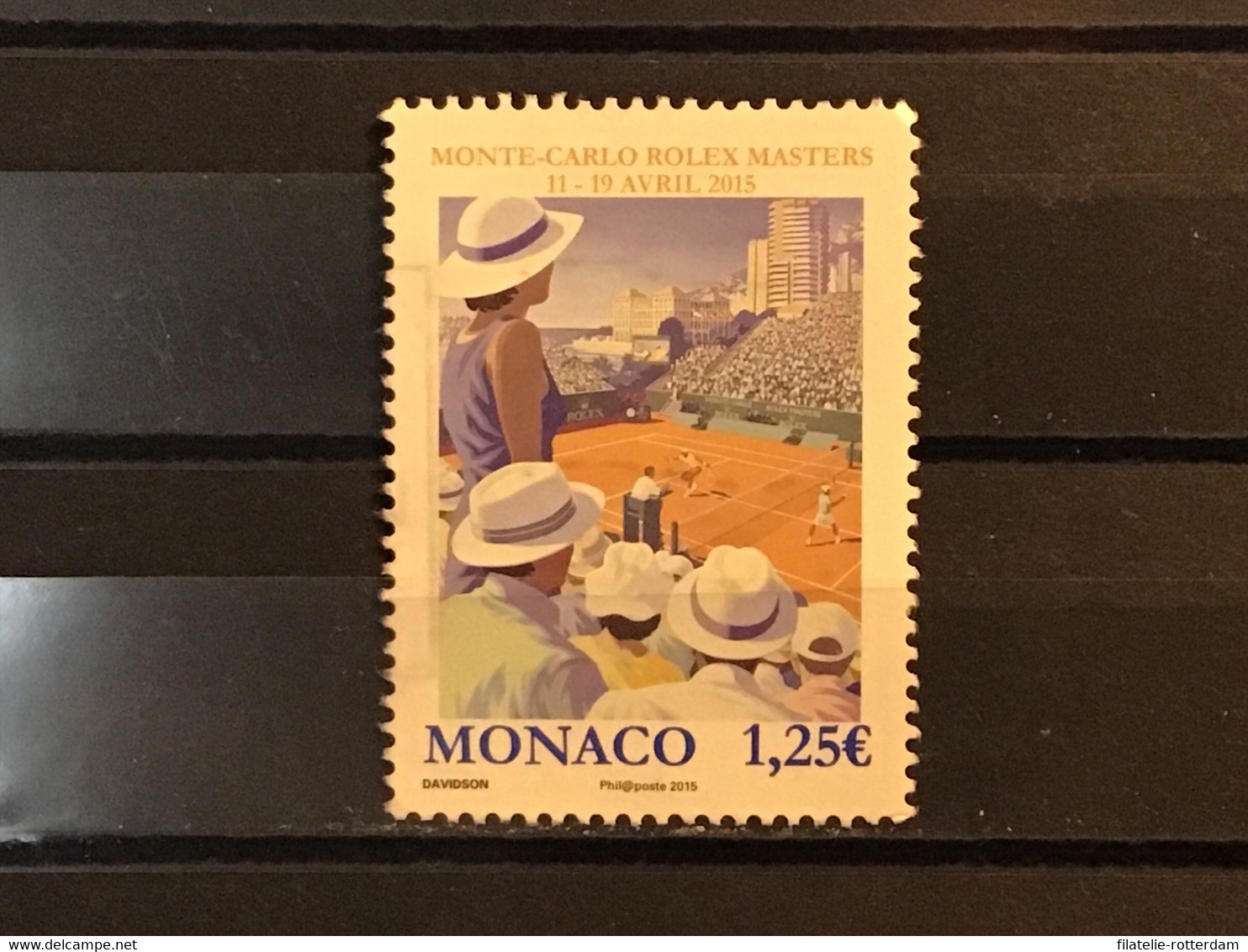 Monaco - Rolex Tennis Masters (1.25) 2015 - Used Stamps