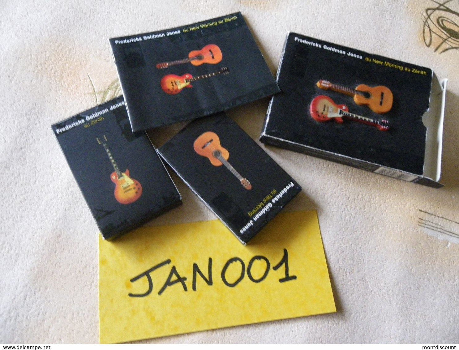 JEAN-JACQUES GOLDMAN K7 AUDIO FOURREAU CARTON RARE... VOIR PHOTO...ET REGARDEZ LES AUTRES (PLUSIEURS) (JAN 001) - Cassettes Audio