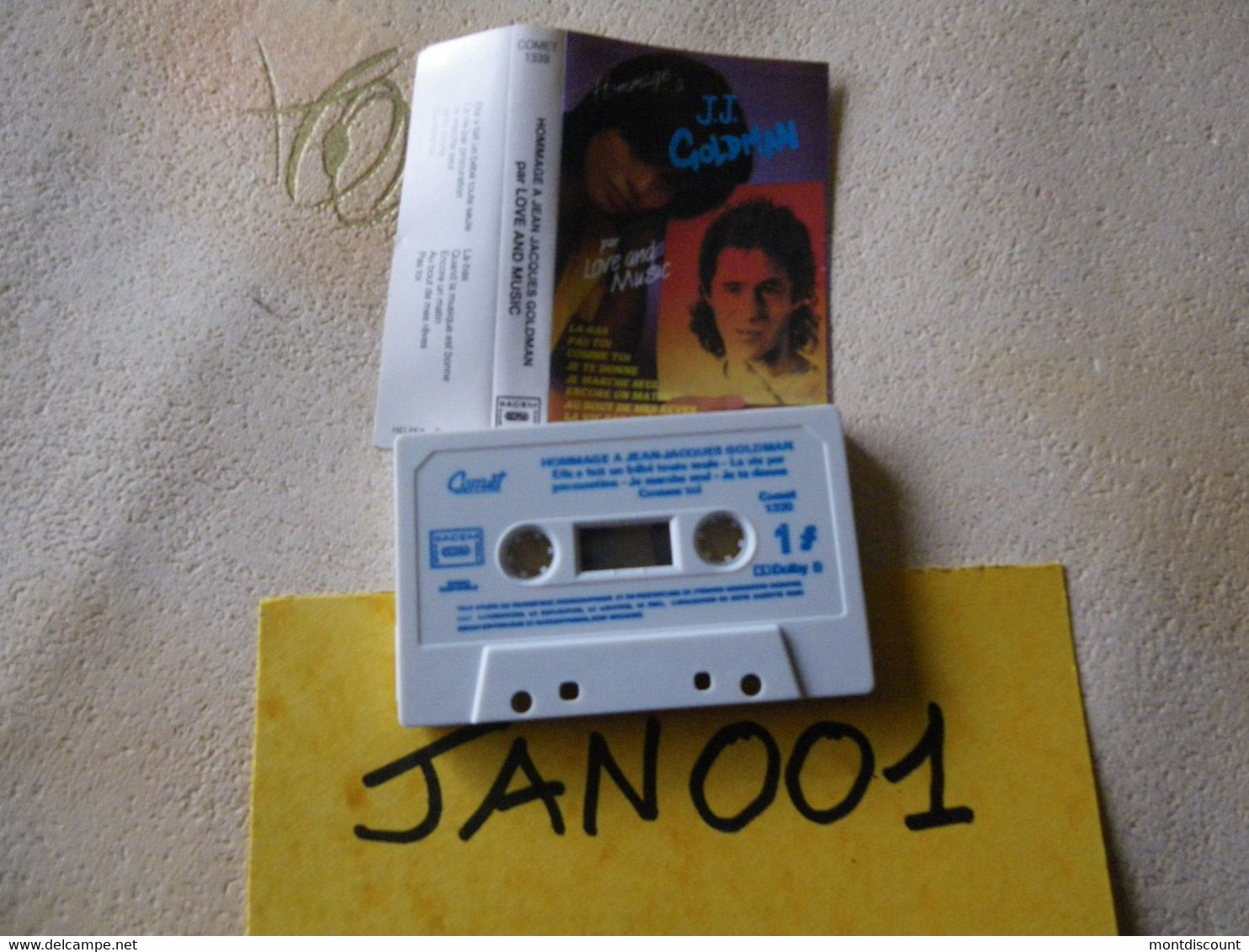 JEAN-JACQUES GOLDMAN RE-INTERPRETE K7 AUDIO... VOIR PHOTO...ET REGARDEZ LES AUTRES (PLUSIEURS) (JAN 001) - Cassettes Audio