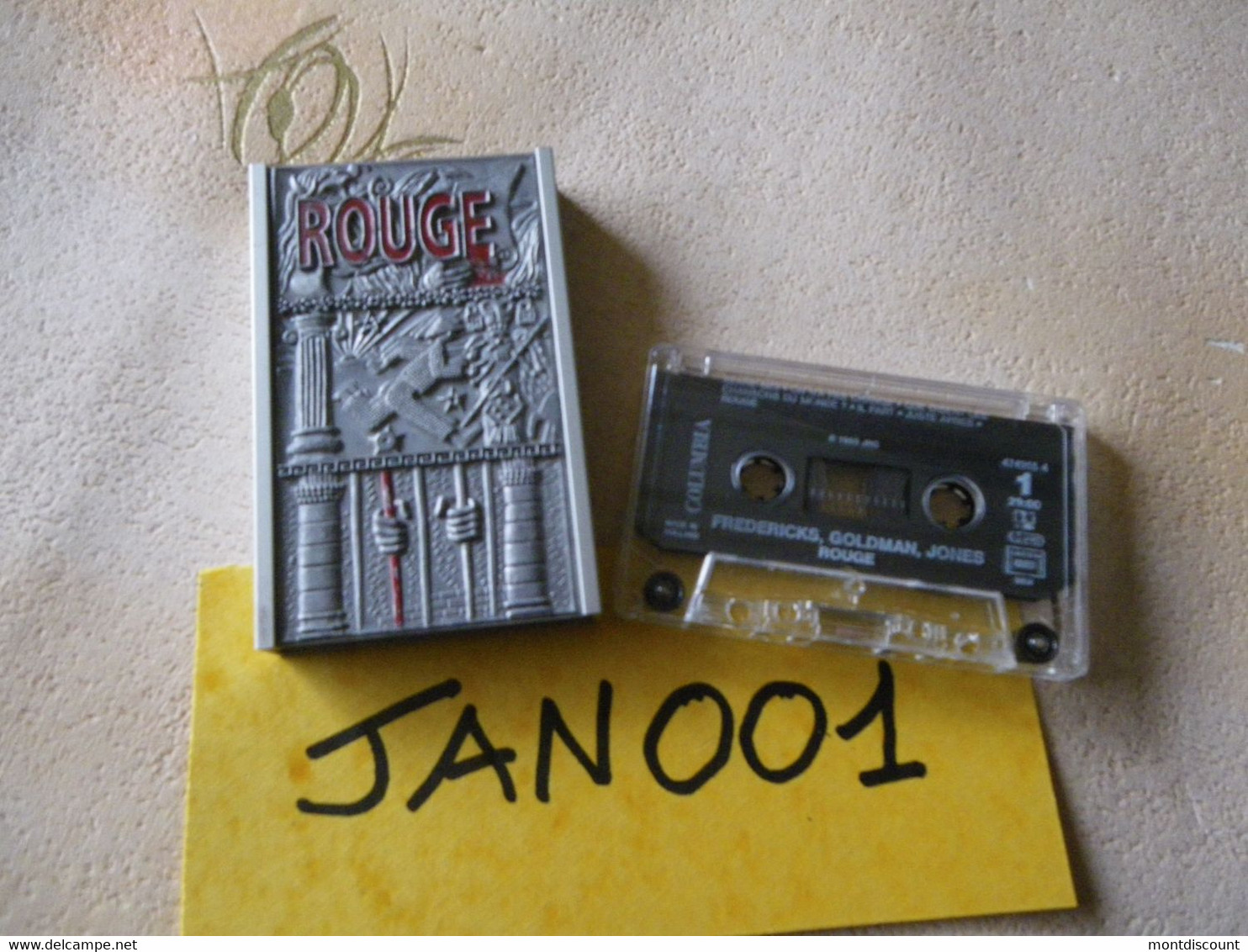 JEAN-JACQUES GOLDMAN K7 AUDIO... VOIR PHOTO...ET REGARDEZ LES AUTRES (PLUSIEURS) (JAN 001) - Audiokassetten