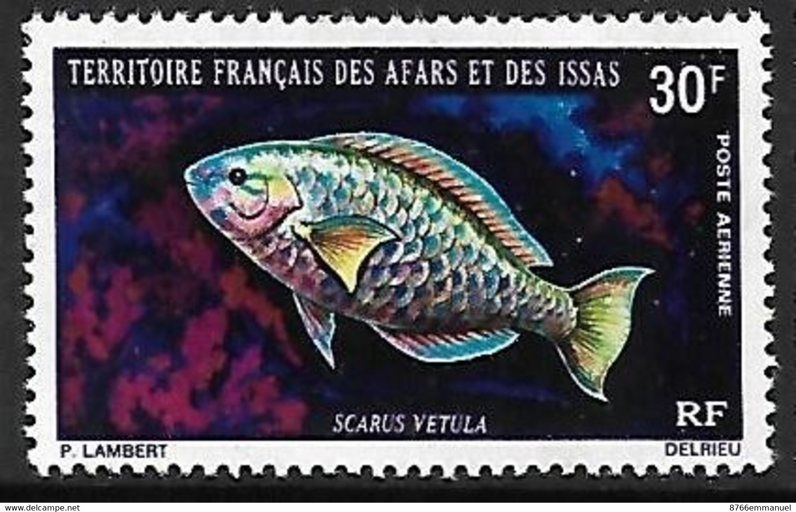 AFARS ET ISSAS AERIEN N°66 N** - Unused Stamps