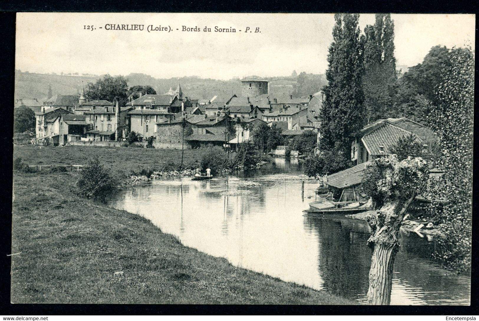 CPA - Carte Postale - France - Charlieu - Bords Du Sornin (CP19472) - Charlieu