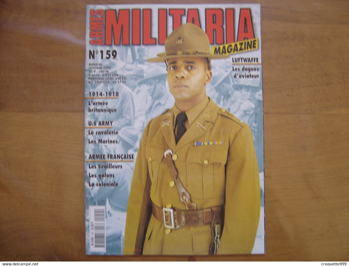 MILITARIA MAGAZINE 159 GUERRE MILITAIRES Sommaire En Photo - Waffen