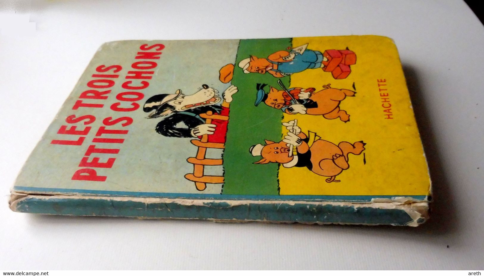 LES TROIS PETITS COCHONS -  WALT DISNEY  - Hachette 1938 - Hachette