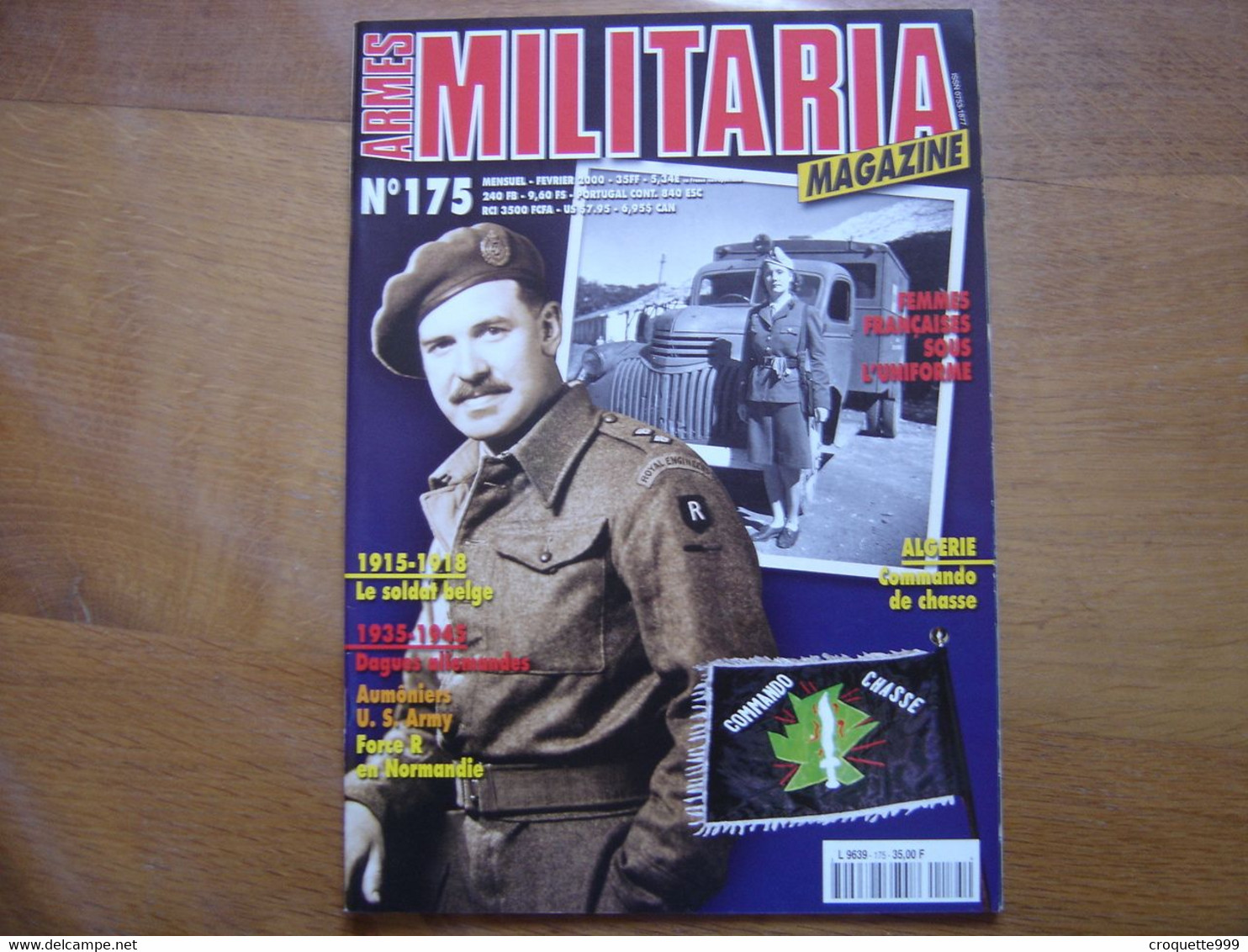 MILITARIA MAGAZINE 175 GUERRE MILITAIRES Sommaire En Photo - Armas