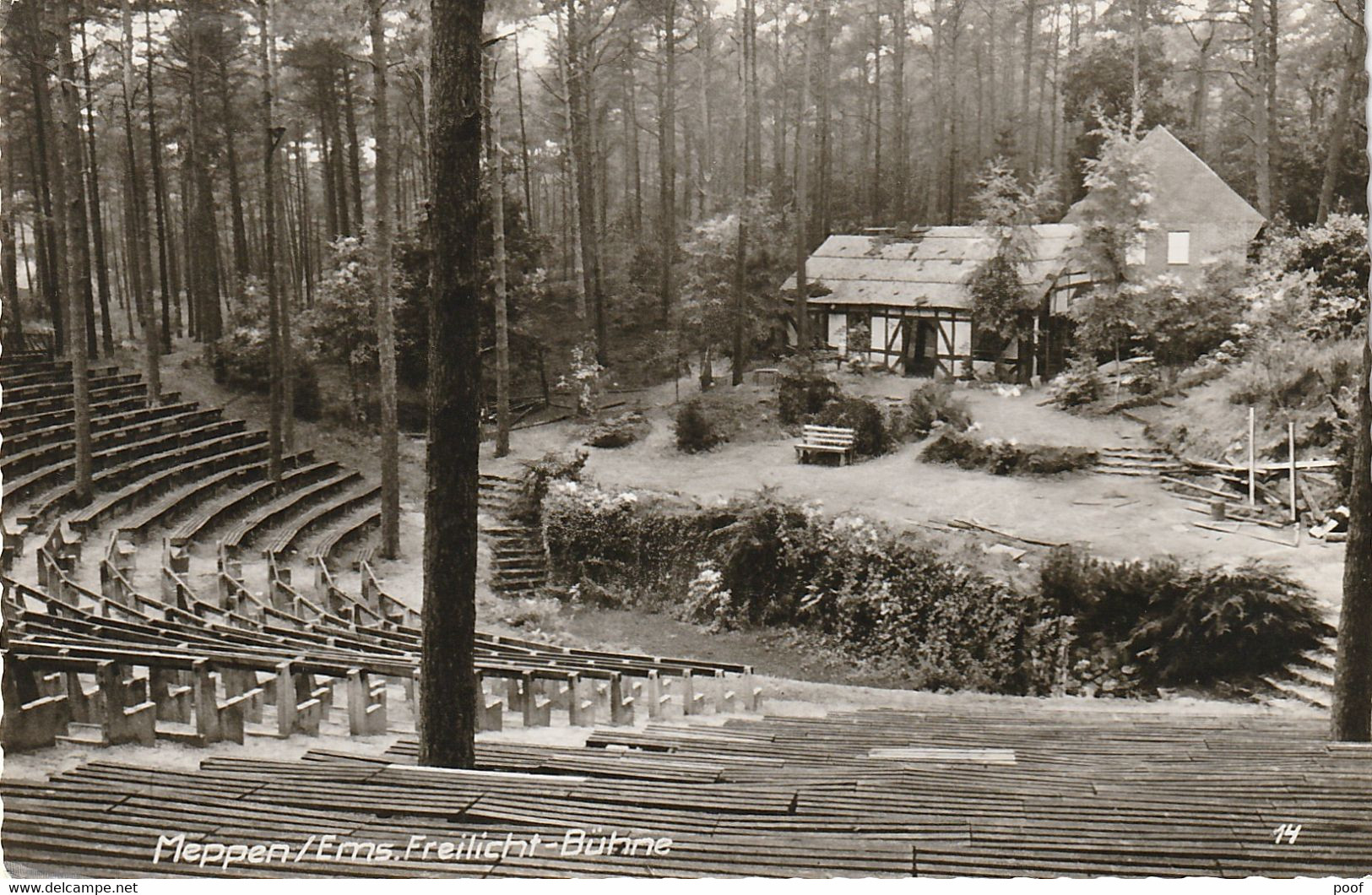 Meppen ( Ems ) : Freilicht - Bühne --- 1964 - Meppen