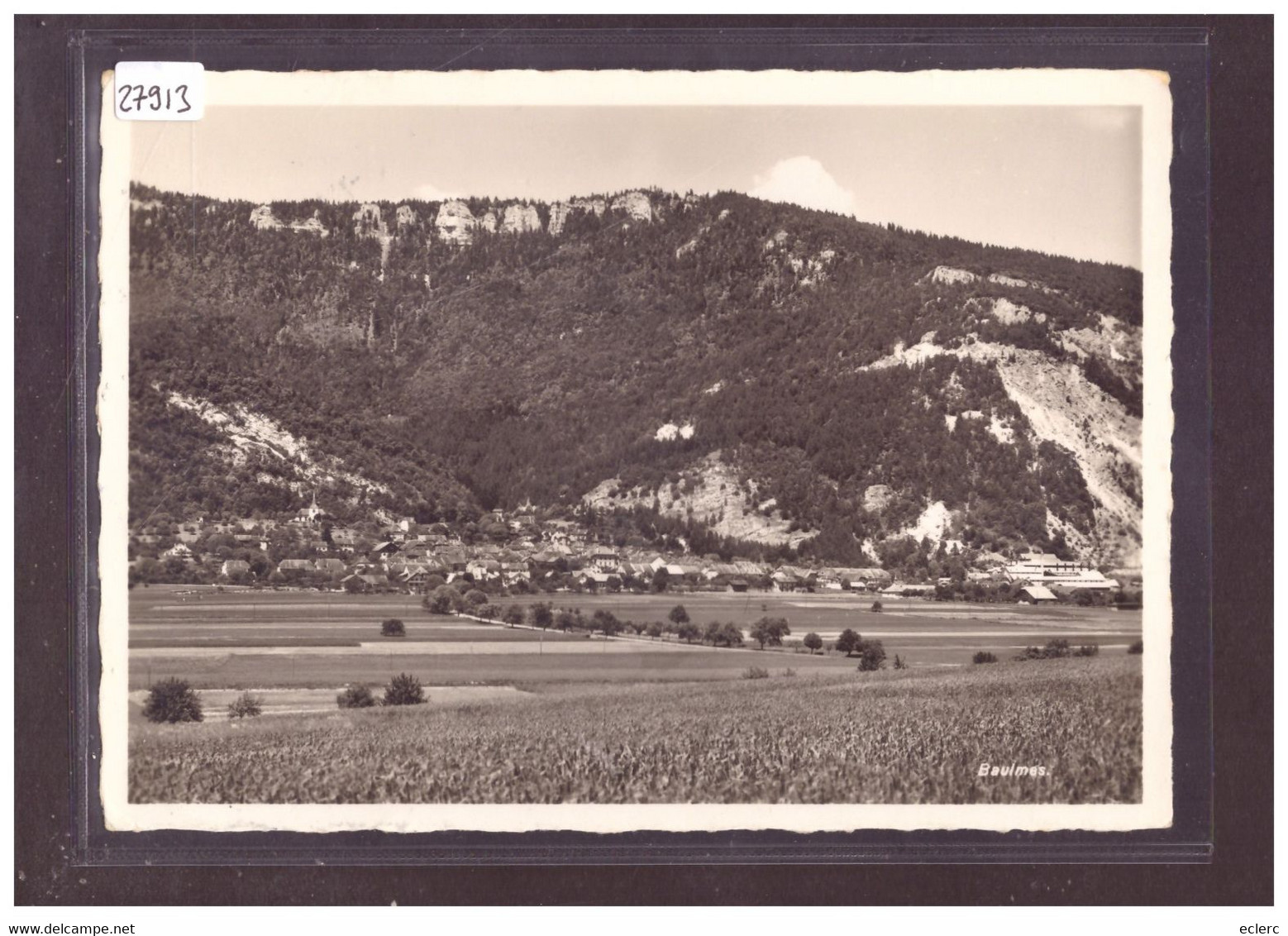 FORMAT 10x15cm - DISTRICT D'ORBE - BAULMES - TB - Baulmes