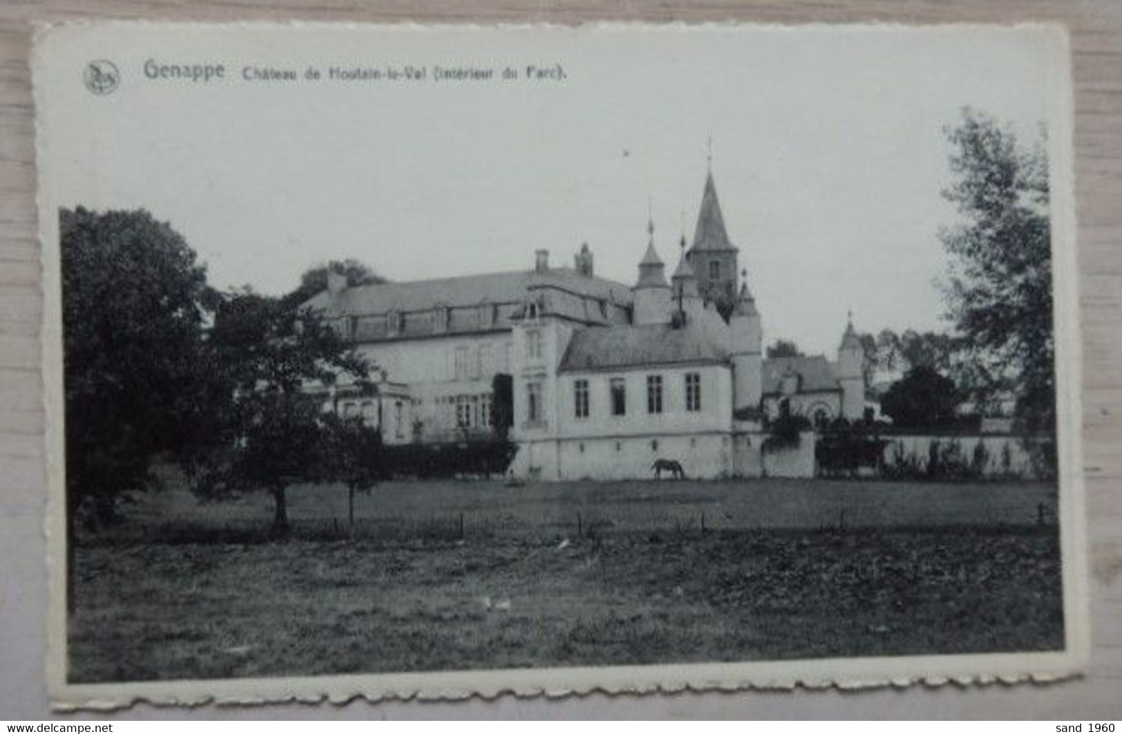 GENAPPE Château De Houtain-le-Val - Intérieur Du Parc - NELS - Ed: Deschuytener - Circulé - 2 Scans - Genappe