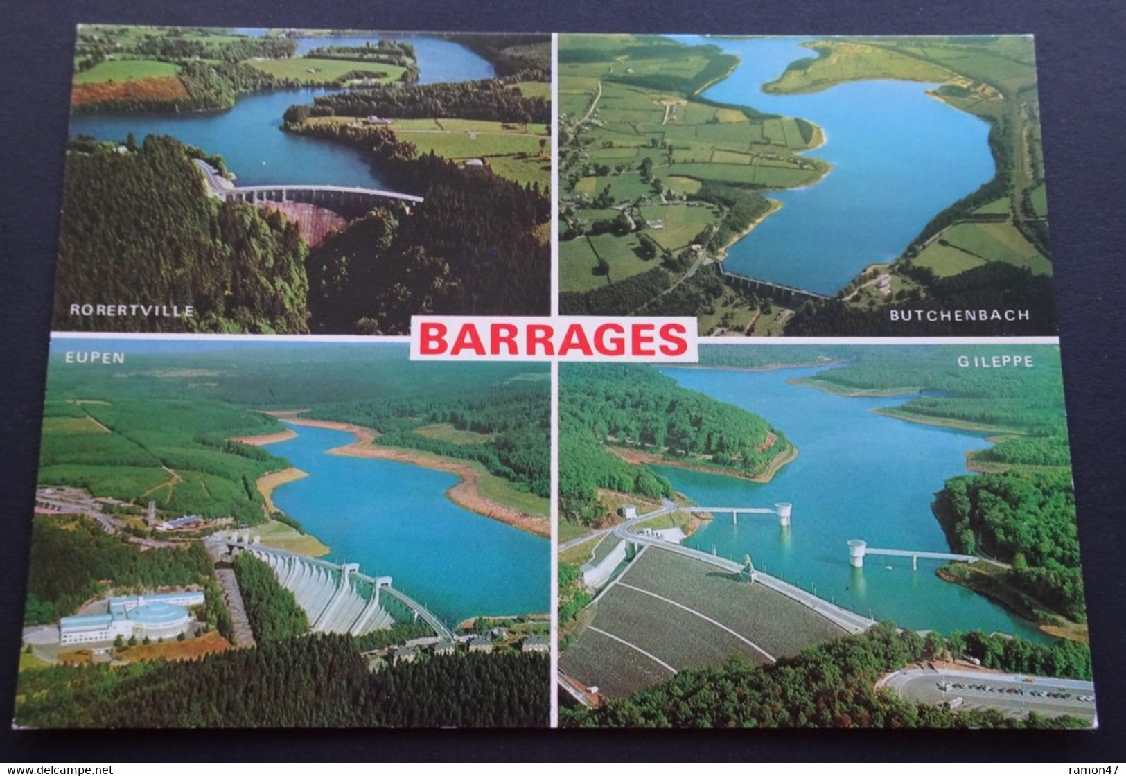 Barrages - Robertville - Butchenbach - Eupen - Gileppe - Butgenbach - Buetgenbach