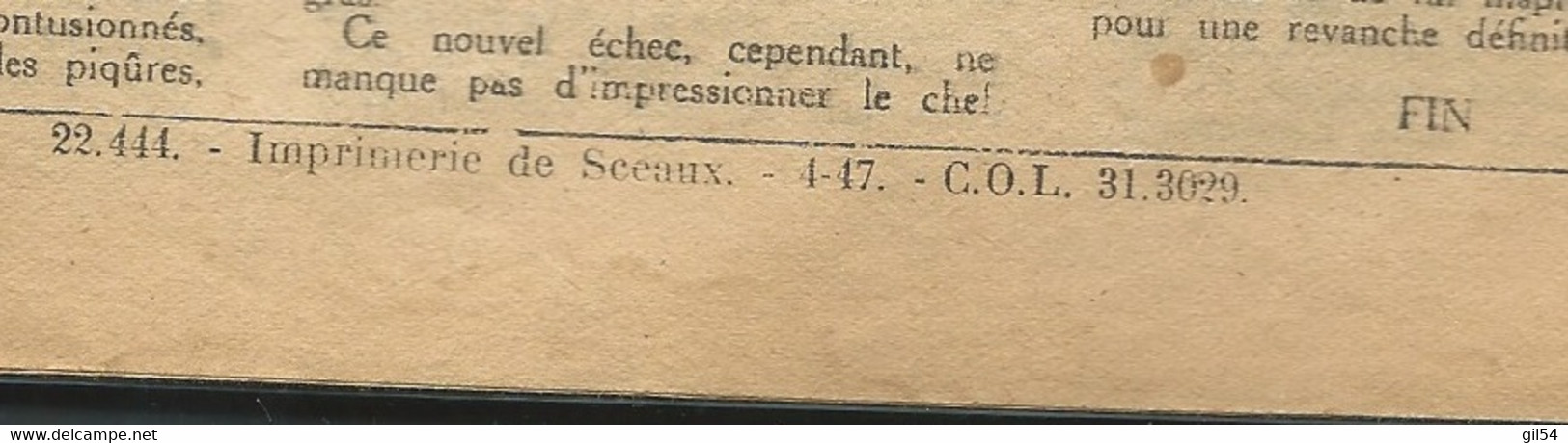 BD  - BIBI FRICOTIN - Globe- Trotter  N° 12 , Dépot Legal 04/1947, Ex Rare  4 SCANS - FAU11801 - Bibi Fricotin