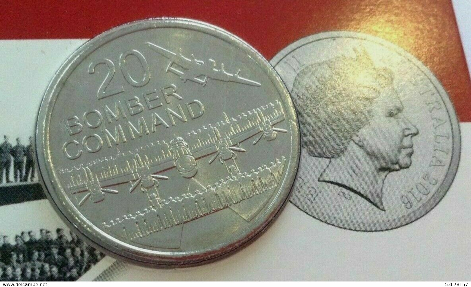 Australia 20 Cents, 2016 ANZAC To Afghanistan - Bomber Command - Collections