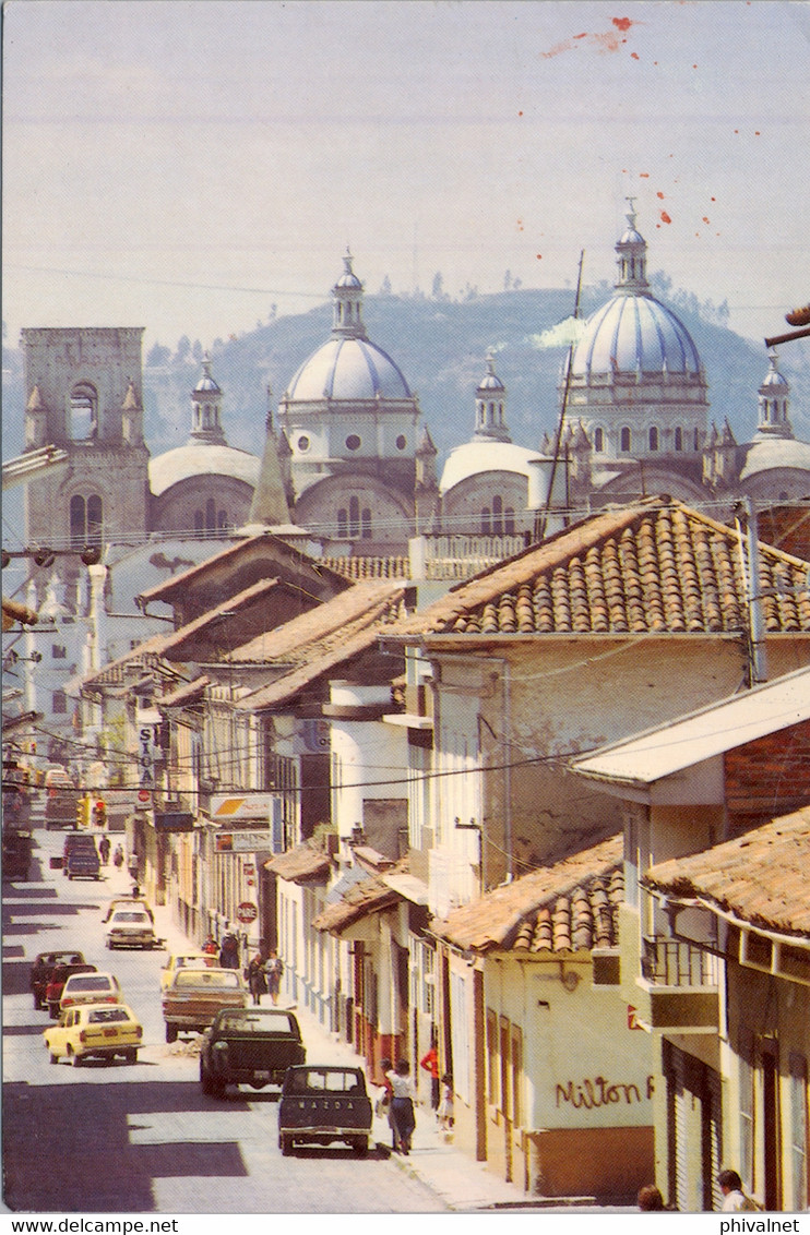 ECUADOR , T.P. CIRCULADA ,  CIUDAD COLONIAL DE CUENCA - Ecuador