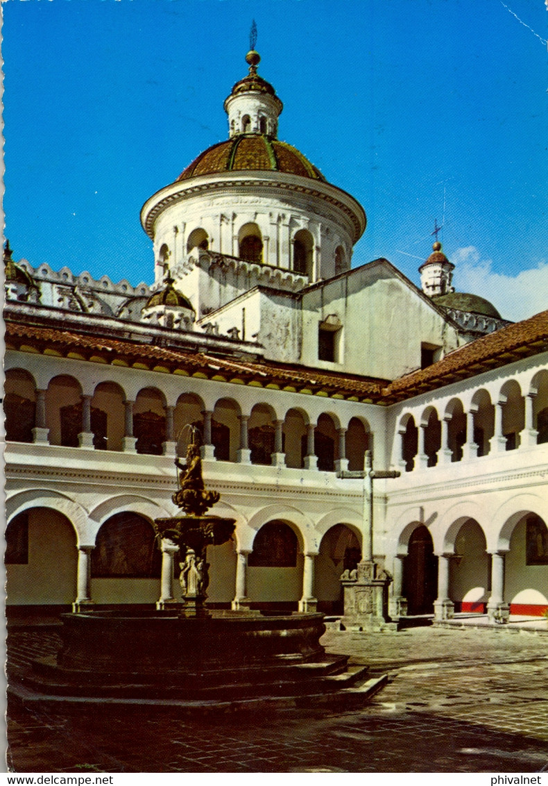 ECUADOR , T.P. CIRCULADA , PATIO DEL PALACIO PRESIDENCIAL DE QUITO - Ecuador