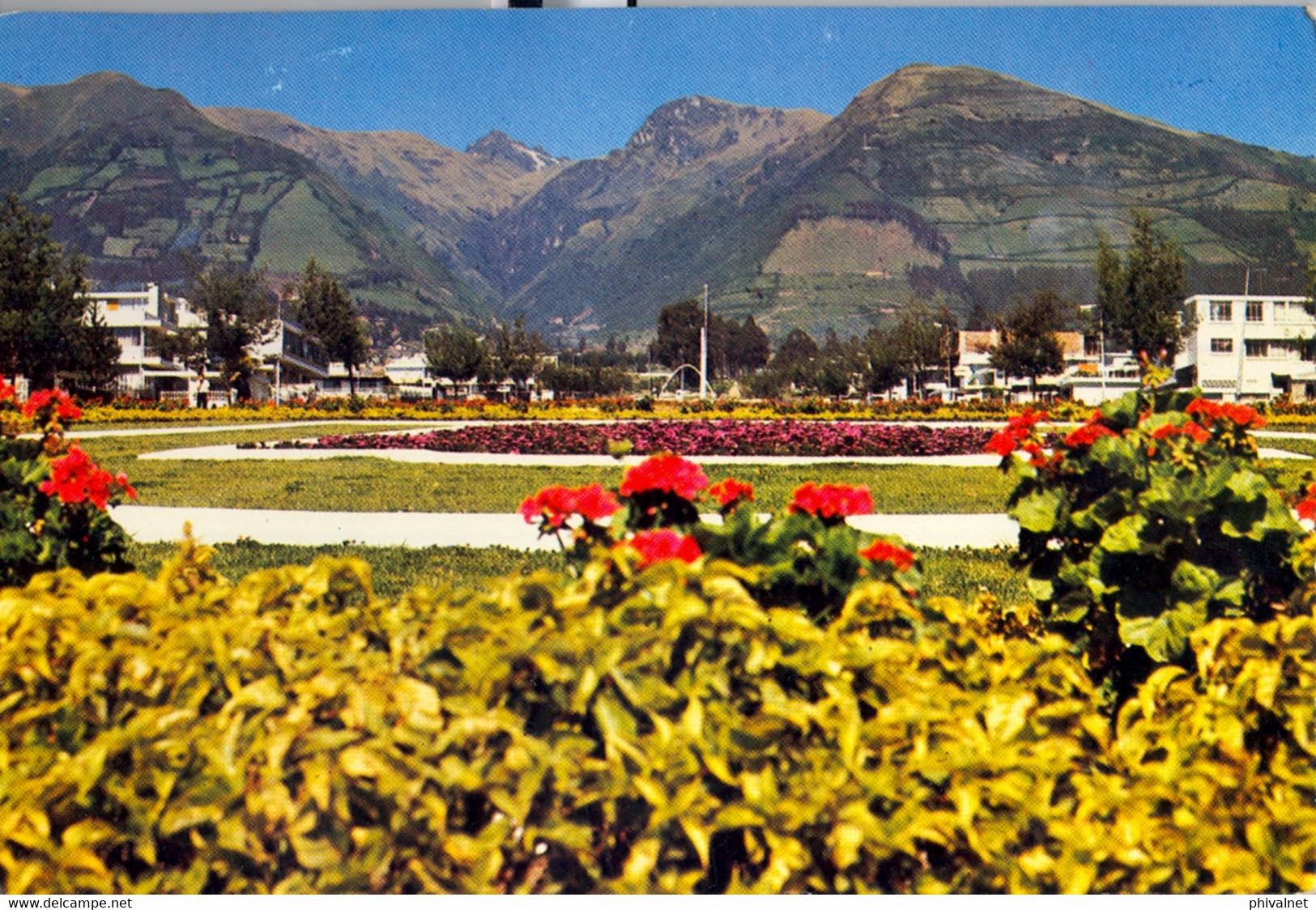 ECUADOR , T.P. CIRCULADA , QUITO - EL PARQUE MARIANITA DE JESÚS - Ecuador