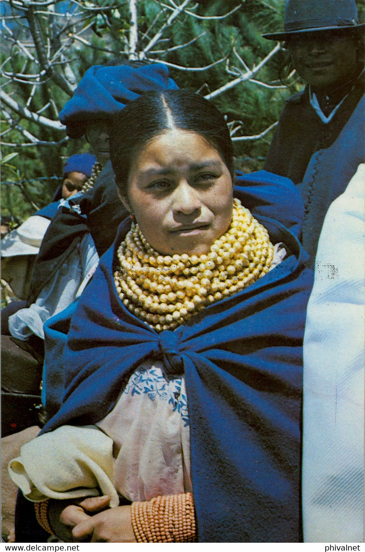 ECUADOR , T.P. CIRCULADA , OTAVALO , INDIA - Equateur