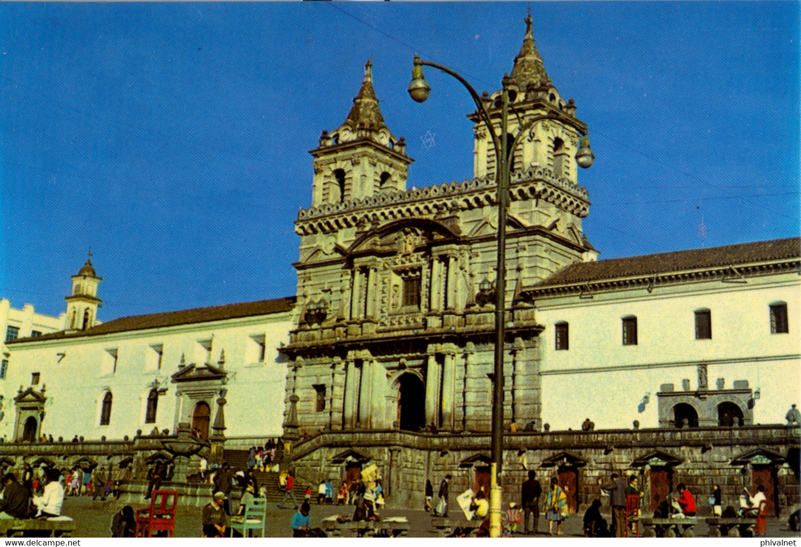 ECUADOR , T.P. CIRCULADA , QUITO - IGLESIA DE SAN FRANCISCO , ARQUITECTURA COLONIAL - Equateur