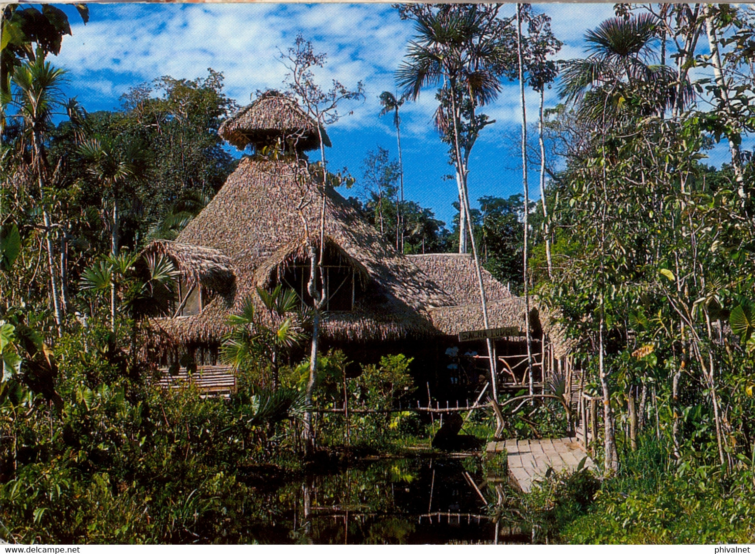 ECUADOR , T.P. CIRCULADA ,  SACHA LODGE , TURISMO , HOTEL , QUITO - Ecuador