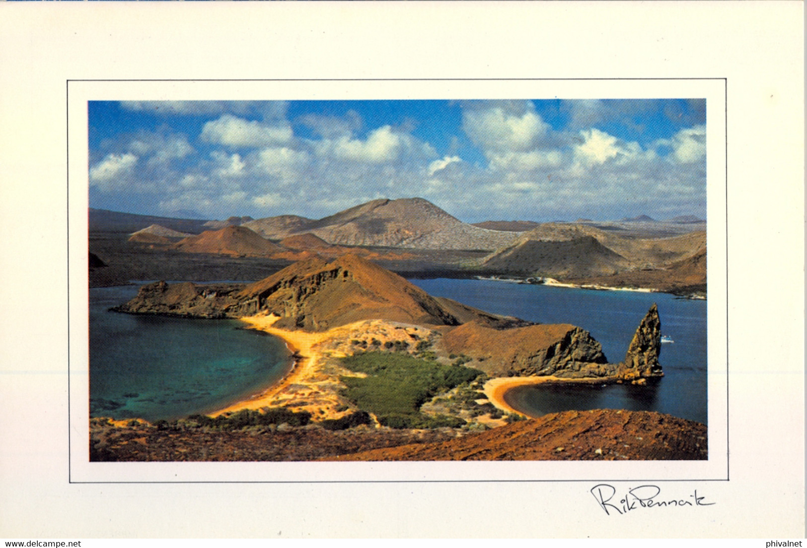 ECUADOR , T.P. CIRCULADA ,  ISLAS BARTOLOMÉ Y SANTIAGO , GALÁPAGOS - Ecuador