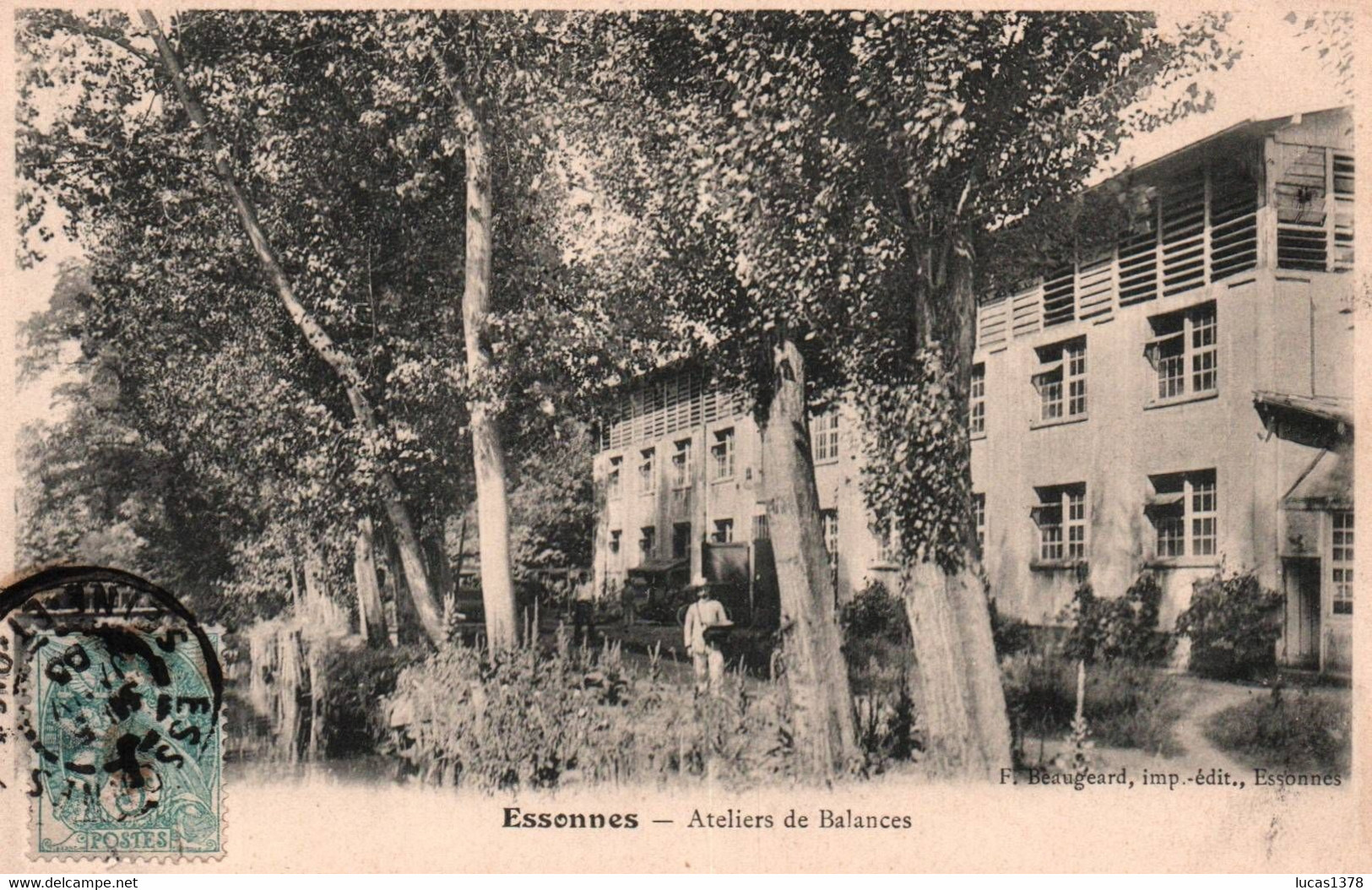 91 / ESSONNES / ATELIER DE BALANCES / TRES BELLE CARTE - Essonnes