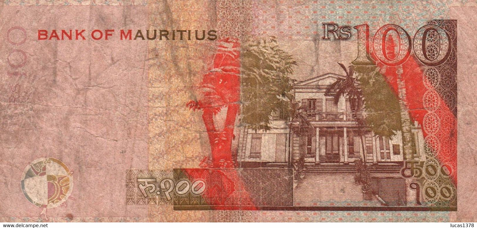 ILE MAURICE 100 ROUPIES  1999 - Mauritius