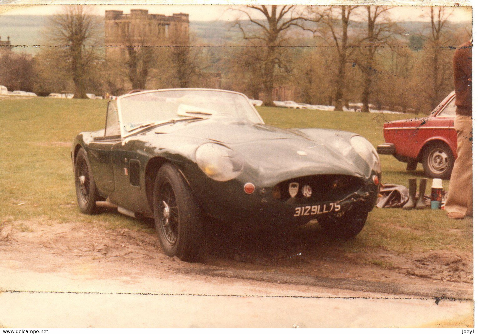 Photo AC Bristol 1961 Format 9/13 Tirage Argentique - Cars