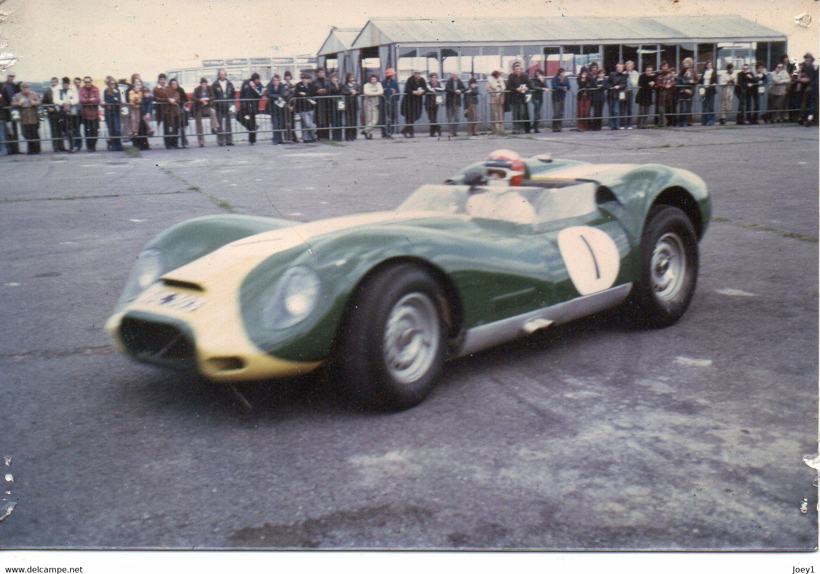 Photo Lister XK Jaguar 1958, Format 9/13 Tirage Argentique - Automobiles