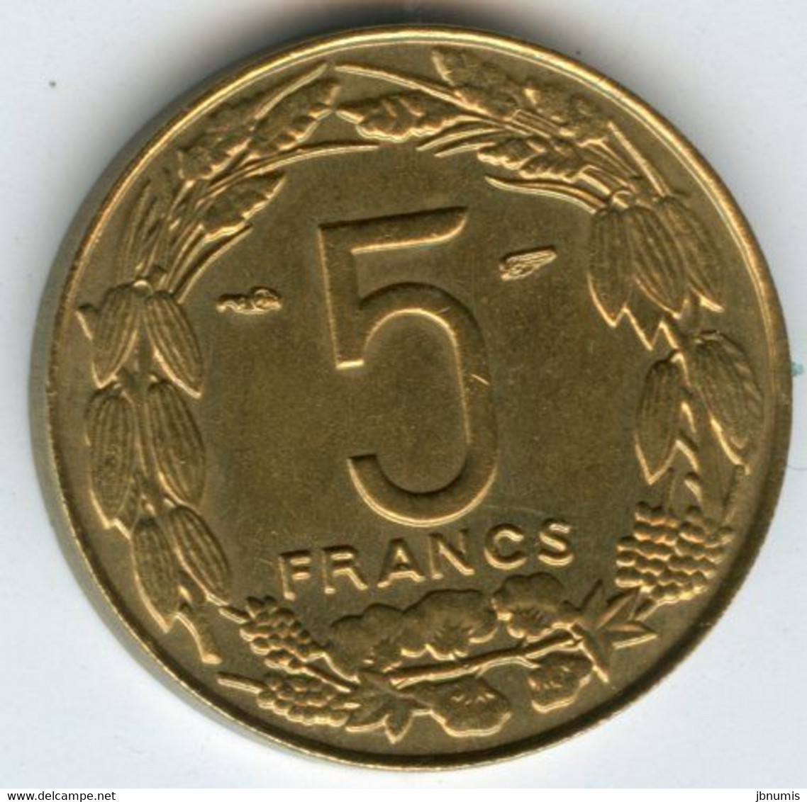 Cameroun Cameroon Equatorial 5 Francs 1958 UNC KM 10 - Cameroun
