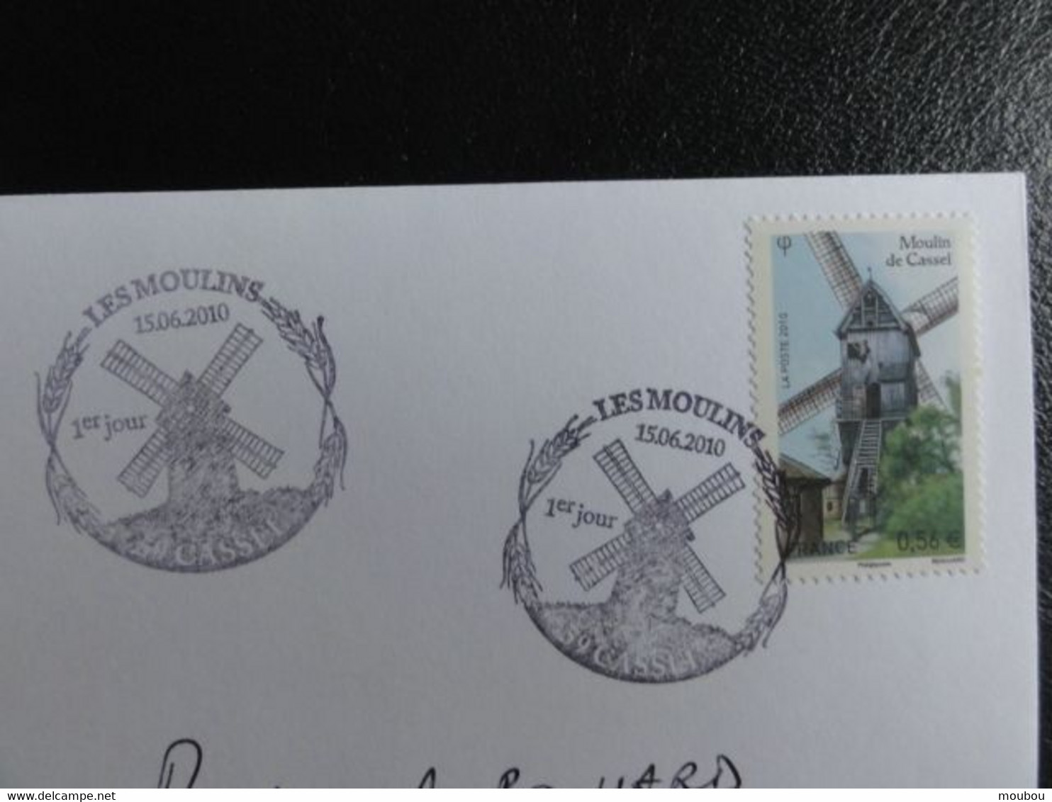 France YT 4486 - Moulin De Cassel Sur Lettre + Cachet PJ De Cassel - Windmills