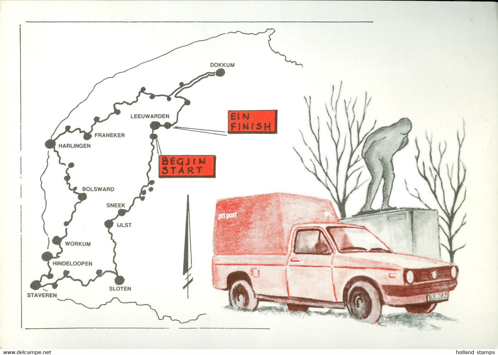 14 E ELFSTEDENTOCHT * 26 FEBRUARI 1986    (12.130b) - Altri & Non Classificati