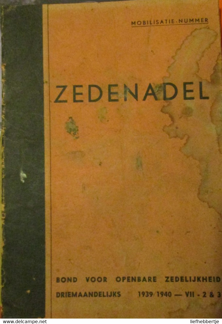 Mobilisatie-nummer Van 'Zedenadel' - 1939-1940 - Oorlog 1939-45