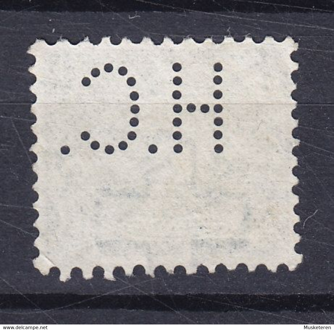 Switzerland Perfin Perforé Lochung 'H.C.'  Heer & Co. Thalwil 1905 Mi. 75C Helvetia Perf. 11½x11 - Perforadas